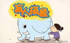 盲人摸象打一成语,从盲人摸象故事看成语智慧